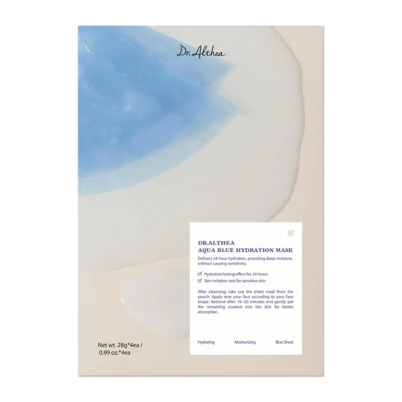 Dr. Althea Pleťové masky Aqua Blue Hydration 4 ks, 4 ks