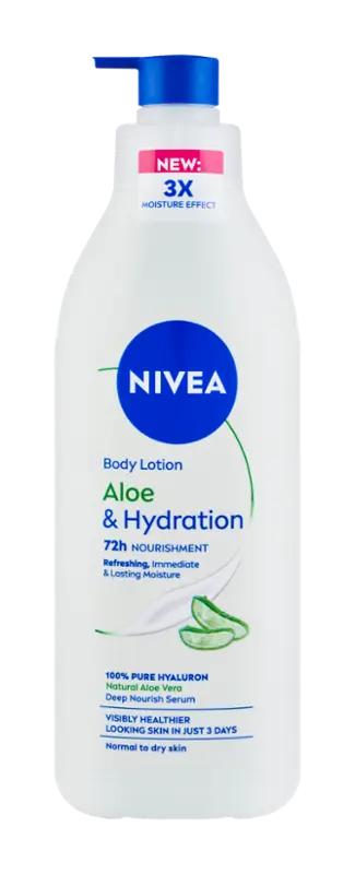 NIVEA Hydratační tělové mléko Aloe, 400 ml