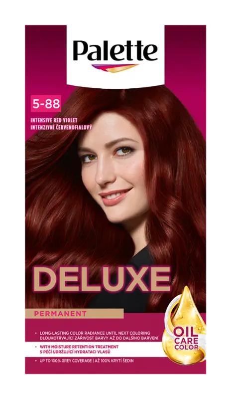 Palette Barva na vlasy Deluxe 5-88 intenzivní červenofialová, 1 ks