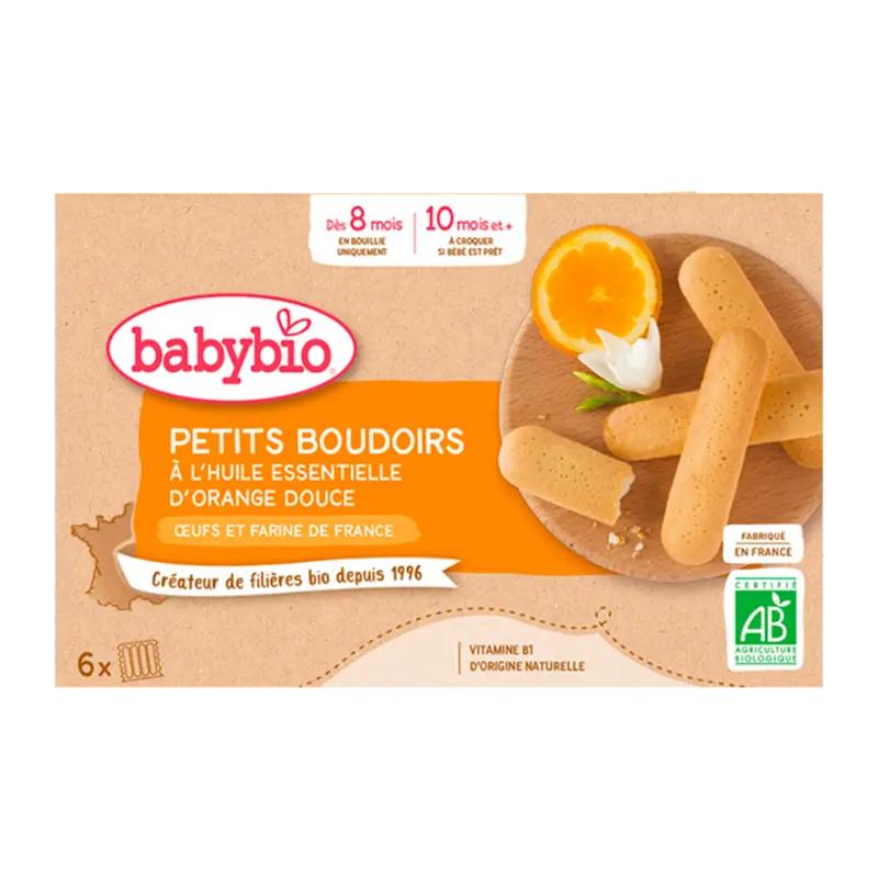 Babybio BIO piškoty Pomeranč, 120 g