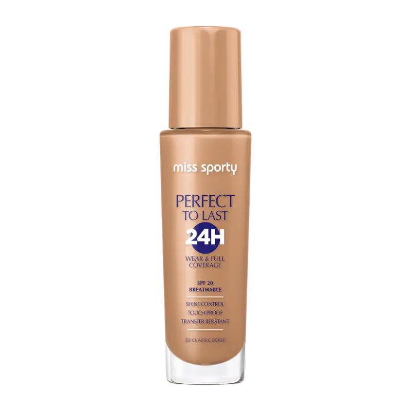 miss sporty Make-up Perfect to Last 24H, 1 ks