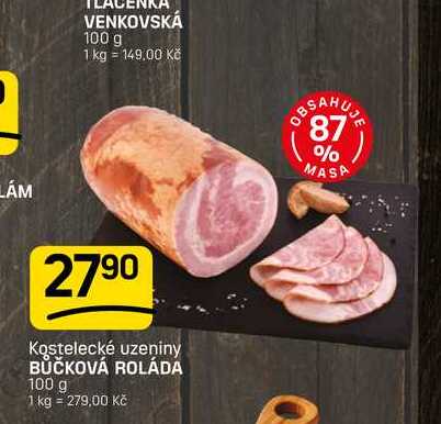 BŮČKOVÁ ROLÁDA 100 g 