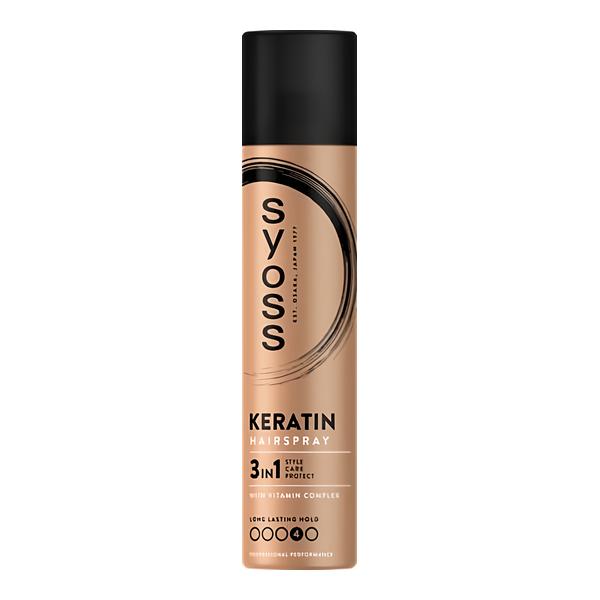 Syoss Keratin lak na vlasy extra silná fixace
