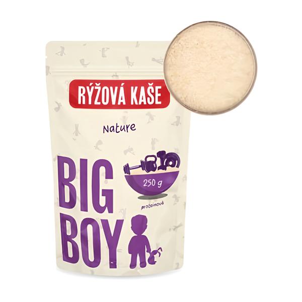 BIG BOY® Rýžová proteinová kaše Nature, Eko varianta