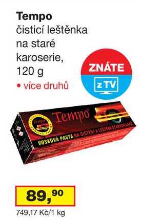 Tempo 120 g 