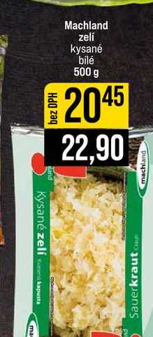 Machland zelí kysané bílé 500 g