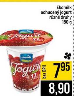 Ekomilk ochucený jogurt různé druhy 150 g