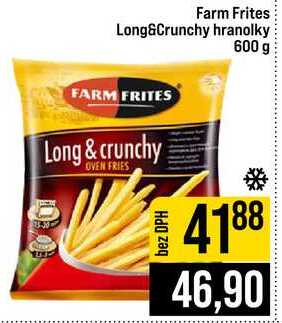 Farm Frites Long&Crunchy hranolky 600 g
