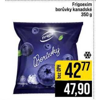 Frigoexim borůvky kanadské 350 g