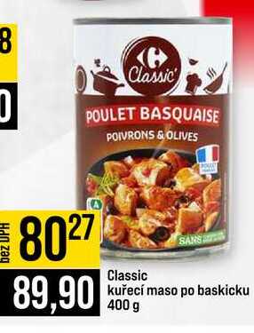 Classic kuřecí maso po baskicku 400 g 