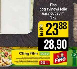 Fino potravinová folie easy cut 20 m 1ks