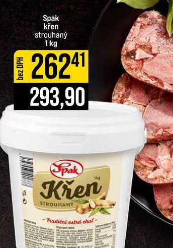 Spak křen strouhaný 1kg