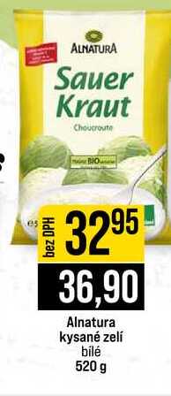 Alnatura kysané zelí bilé 520 g 