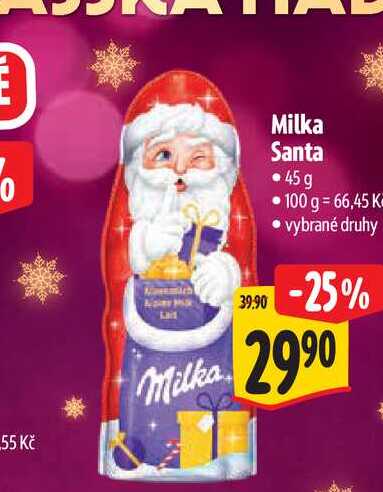 Milka Santa 45g