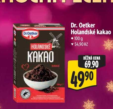 Dr. Oetker Holandské kakao 100 g