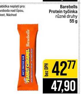 Barebells Protein tyčinka různé druhy 55 g 