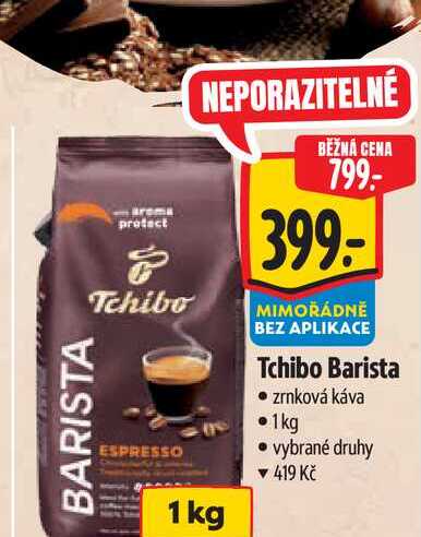 Tchibo Barista  zrnková káva  1kg  