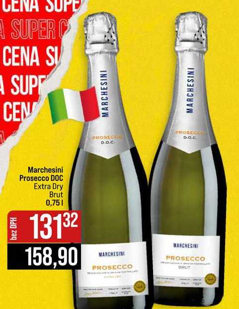 Marchesini Prosecco DOC Extra Dry Brut 0,75l