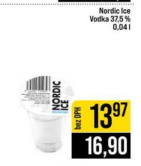 Nordic Ice Vodka 37,5% 0,04l