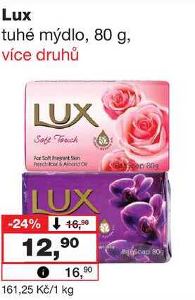 Lux tuhé mýdlo, 80 g