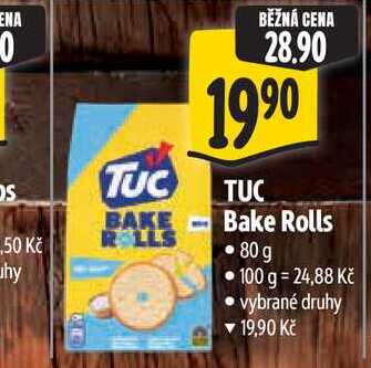 TUC Bake Rolls 80 g