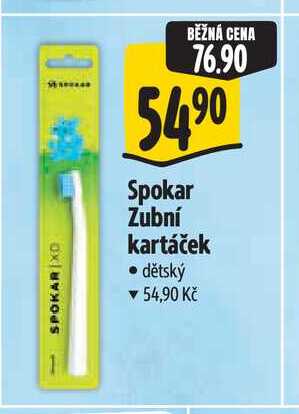 Spokar Zubní kartáček dětský