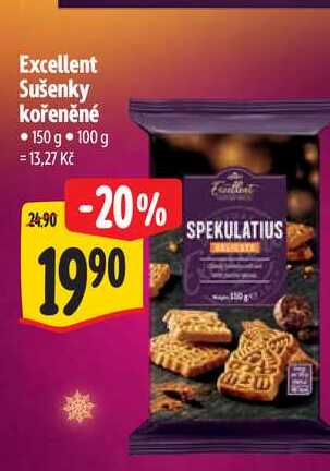 Excellent Sušenky kořeněné  150 g 