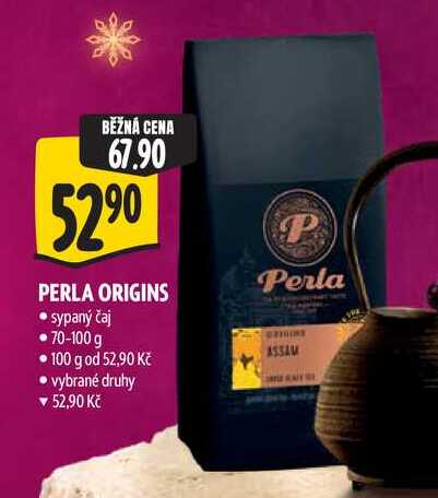 PERLA ORIGINS sypaný čaj 70-100 g