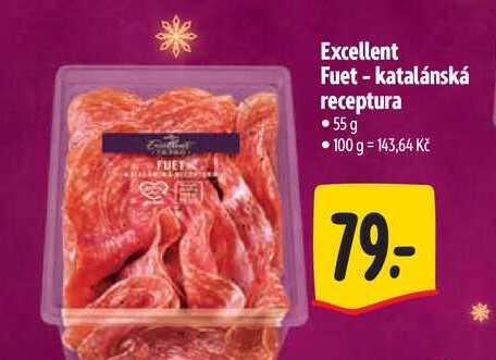  Excellent Fuet - katalánská receptura  55g 