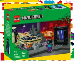 LEGO® Minecraft® 21584 Cesta portálem do Netheru a Endu