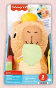 Fisher-Price Sensimals Plyšová kapybara
