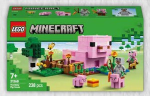 LEGO® Minecraft® 21268 Domeček Prasátka