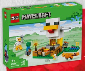 LEGO® Minecraft® 21585 Slepičí farma