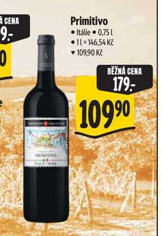 Primitivo 0,75 l