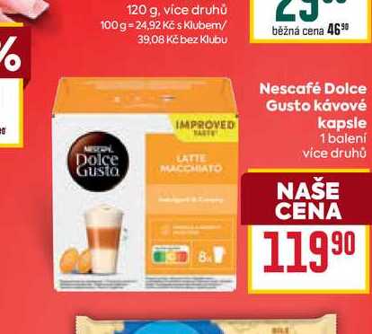 Nescafé Dolce Gusto Κávové kapsle 1 balení