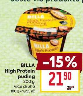 BILLA High Protein puding 200 g