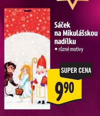 Sáček na Mikulášskou nadílku 