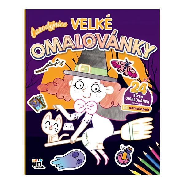 JIRI MODELS Velké omalovánky - Čarodějnice
