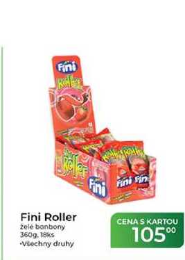 Fini Roller želé bonbony 360g. 18ks  