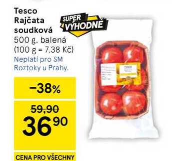 Tesco Rajčata soudková, 500 g. balená 