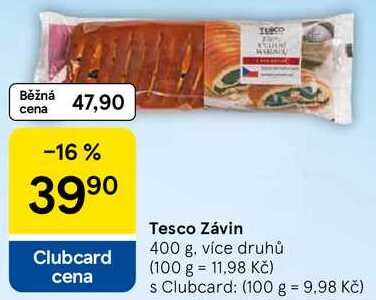 Tesco Závin, 400 g