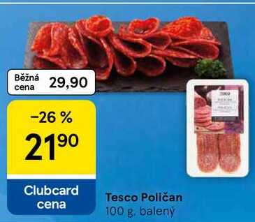 Tesco Poličan, 100 g