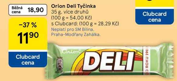 ORION Deli tyčinka, 35 g