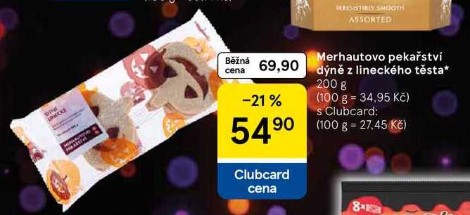 Merhautovo pekařství dýně z lineckého těsta, 200 g