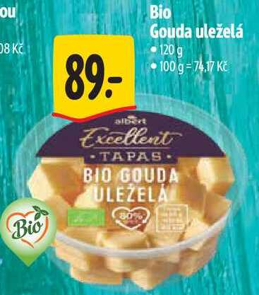 Bio Gouda uleželá, 120 g