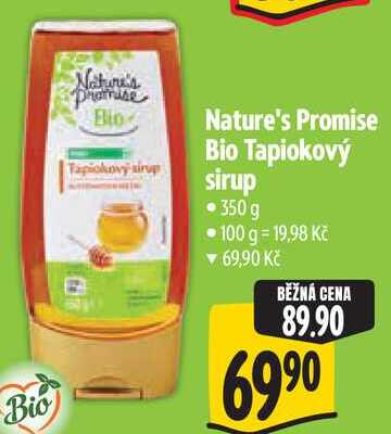Nature's Promise Bio Tapiokový sirup, 350 g