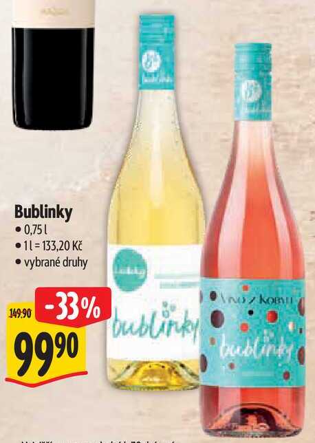 Bublinky, 0,75 l
