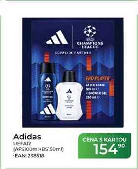 Adidas UEFA12 CHAMPIONS LEAGUE SUPPLIER PARTNER (AFS100ml+BS150ml)
