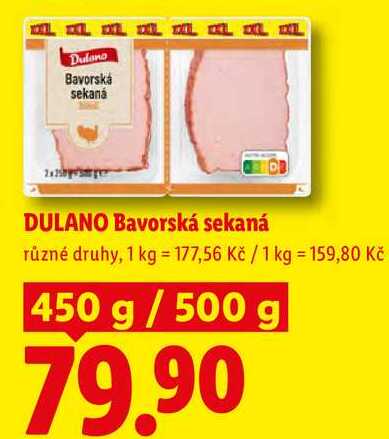 DULANO Bavorská sekaná, 450 g/500 g