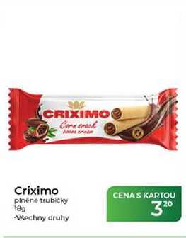 Criximo plněné trubičky 18g